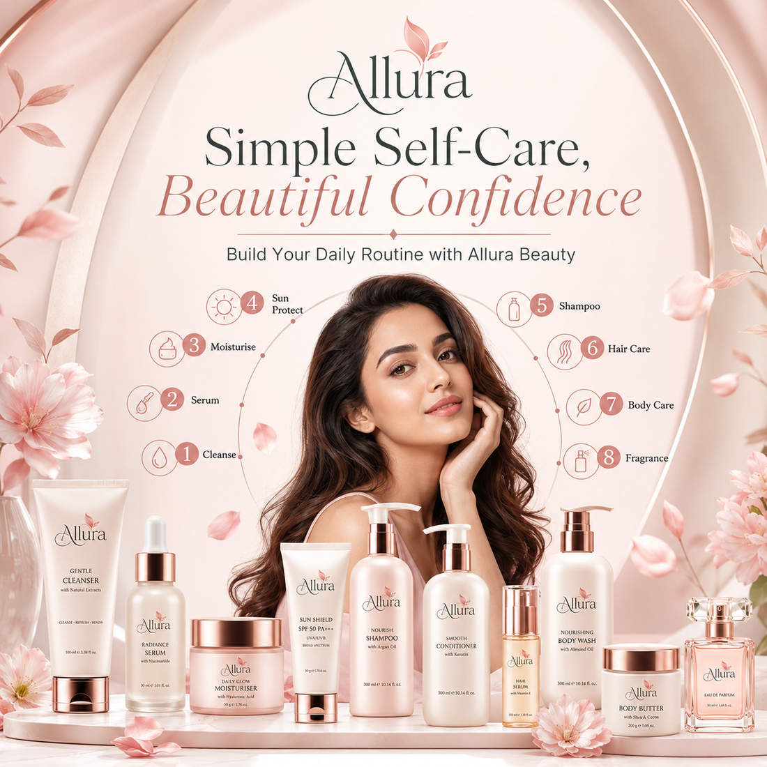 Simple Self-Care, Beautiful Confidence: Build Your Daily Routine with Allura Beauty