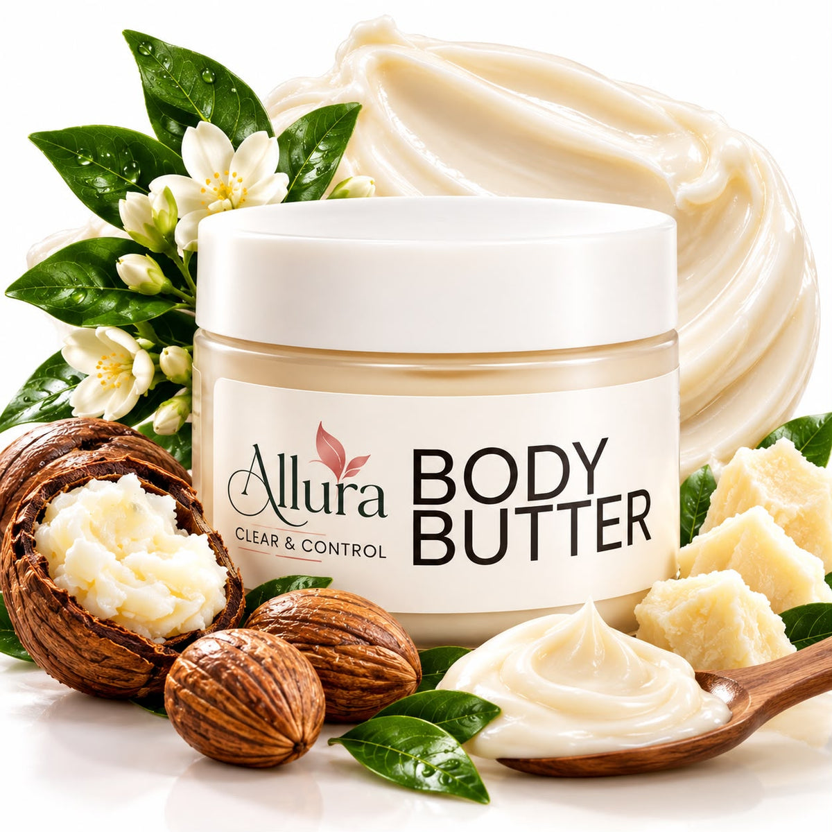 Allura Body Butter – Deep Moisturizing Body Cream for Soft & Smooth Skin | 200 g