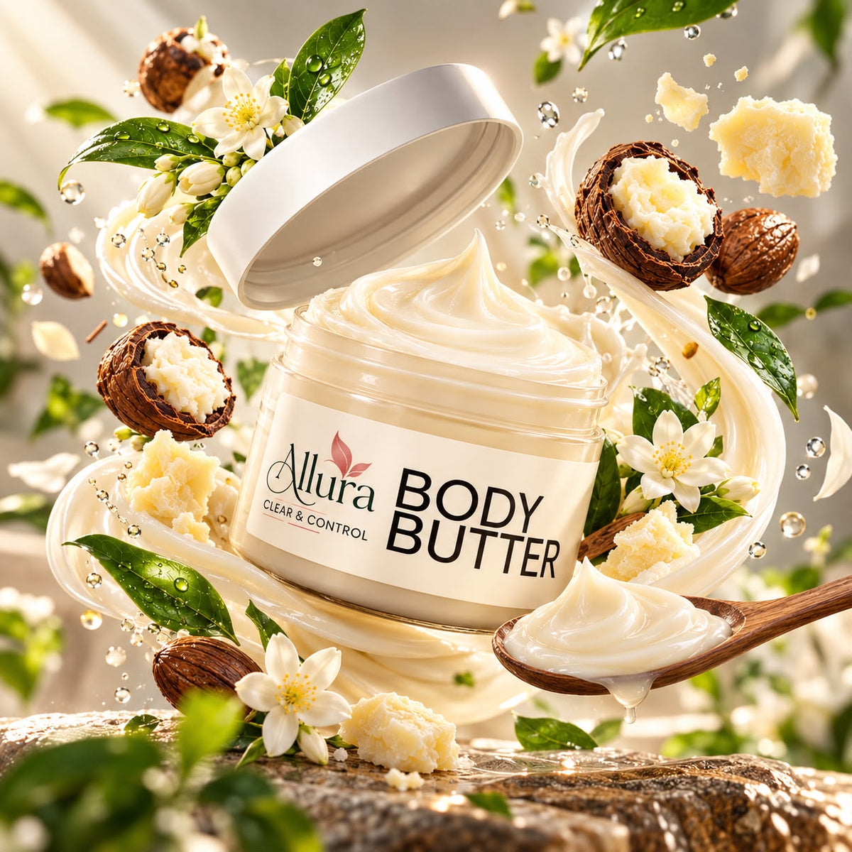 Allura Body Butter – Deep Moisturizing Body Cream for Soft & Smooth Skin | 200 g