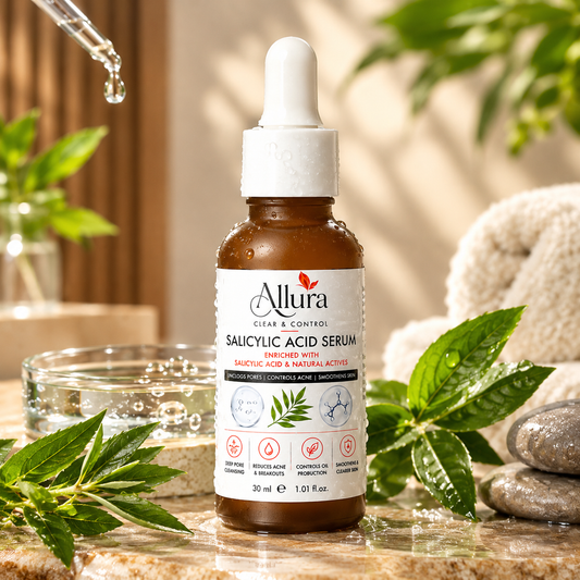 Allura Salicylic Acid Serum – Clear & Control Facial Serum for Pore Care | 30 ml