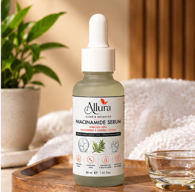 Allura Niacinamide Serum – Clear & Balanced | 30 ml